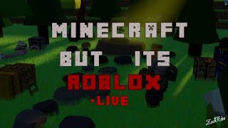 Roblox Mineverse Livestream join [upl. by Okiam]