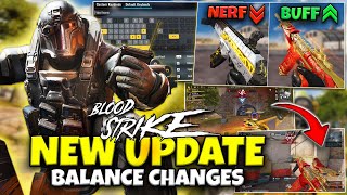 BLOOD STRIKE NEW UPDATE Buffs amp Nerfs  Skill Revamps  Optimizations Bug Fixes and More [upl. by Imehon]