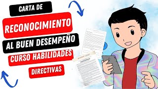 CURSO DE HABILIDADES DIRECTIVAS Y CARTA DE RECONOCIMIENTO AL BUEN DESEMPEÑO 2024 [upl. by Guendolen]