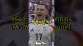 Germany World Cup history 19302022 shorts football [upl. by Dahsraf]