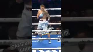 CAMPBELL HATTON SOLID COUNTER PUNCHES RESULTING FOR KNOCKOUTSshorts [upl. by Maxi]