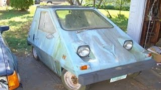 1976 All Electric Car CitiCar Test Drive [upl. by Boynton]