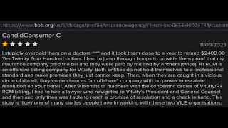 R1 RCM BBB Complaints Employee Compensation Issues DOUBLE CHARGES  9 Month Wait For 2500 Refunds [upl. by Rita]