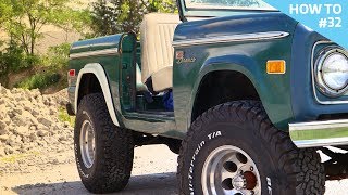 Early Bronco Suspension Lift [upl. by Milburt]