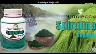 How to take spirulina capsule for weight loss  My Recharge spirulina [upl. by Asreht]