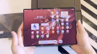 Huawei Mate XT Ultimate Triple Foldable Phone  Unboxing amp handson Review [upl. by Festus362]