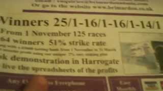 £38730 profit on the full page advert published in the racing post [upl. by Anilehs949]