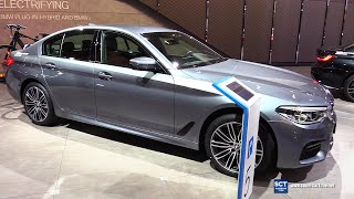 2020 BMW 5 Series 530e Sedan  Exterior and Interior Walkaround  2020 Brussels Auto Show [upl. by Anastasio]