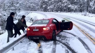 WINTER CAR crash  Snow FAILS compilation ❄ [upl. by Maurine781]