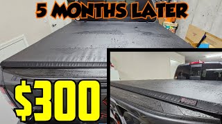 5 MONTH REVIEW ON MY 300 TONNEAU COVER BISON TONNEAU COVERS [upl. by Nari708]