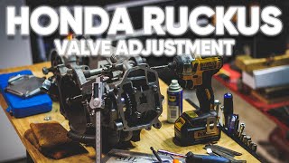 Honda Ruckus Valve Adjustment Overview smallenginevelocity hondaruckus valves [upl. by Jepson704]