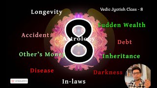 8H in Astrology House of Sudden Gains amp Transformation  vrastro  Raajeev Kumar venusastro [upl. by Dyanna]