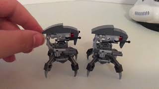 LEGO Star Wars Old Republic Sith War Droid  Tutorial [upl. by Nylra]