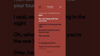 The Weeknd  Blinding Lights Lyrics [upl. by Waterman]