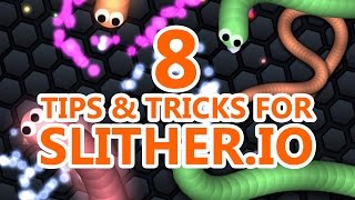 Slitherio TIPS TO BECOME NUMBER 1 [upl. by Wickman]