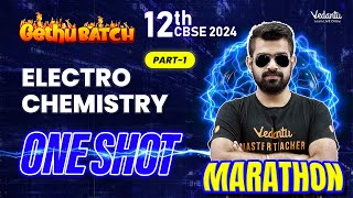 Electrochemistry  One Shot Marathon  Class 12  Gethu Batch  CBSE 2024 🔥 Shimon Sir [upl. by Eisoj529]