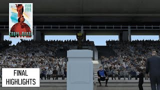 1938 World Cup FINAL Match Highlights  Historic Football Simulation [upl. by Hyams]