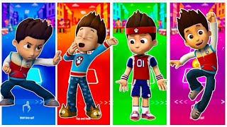 Team Ryder 😂  Ryder 🆚 Ryder 🆚 Ryder 🆚 Ryder  PAW Patrol 🎶 Tiles Hop EDM Rush [upl. by Lanahtan]