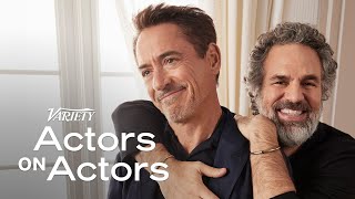 Robert Downey Jr amp Mark Ruffalo  Actors on Actors [upl. by Einor]