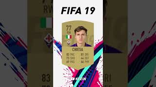 Federico Chiesa  FIFA Evolution FIFA 17  FIFA 22 [upl. by Ofella964]