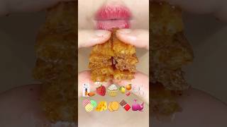 ASMR DESSERT EMOJI FOOD 이모지 먹방 sped up [upl. by Shellans750]