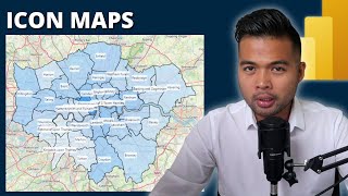 How to use ICON MAP to visualise GeoJSON files in POWER BI  INTERACTIVE MAPS w BASEMAPS AND MORE [upl. by Oinafipe365]