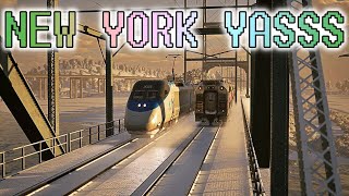 Train Sim World 4  Timetable Mode  New York Penn  Trenton  Acela  North East Rocket [upl. by Gove]