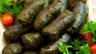 Dolmeh recipe dolme grape leaves meat wrap [upl. by Renard]