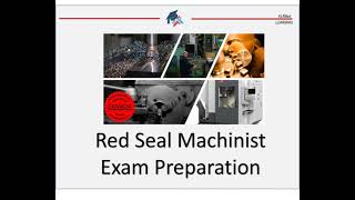 Red Seal Machinist Exam Preparation [upl. by Arrak]