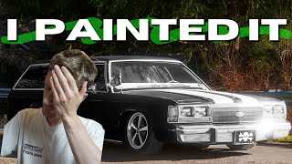 Painting and Bodywork on My 89 LTD Crown Vic Wagon [upl. by Alidis]