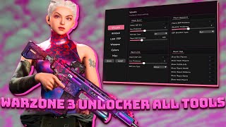 Unlocker Tool For WARZONE 3  Unlocker For MW3  Unlocker All Tools COD Warzone 3 [upl. by Airdnalahs]