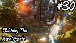 Obduction Walkthrough Gameplay Part 30  Finishing The Maze Puzzle [upl. by Tebasile531]