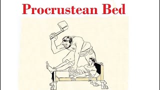 Procrustean Bed  Procrustes Bed  Procrustes the stretcher  Procrustes Greek Mythology [upl. by Leshia407]