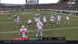 Ohio State Offensive Line Vs Michigan State 2018 [upl. by Anaej971]