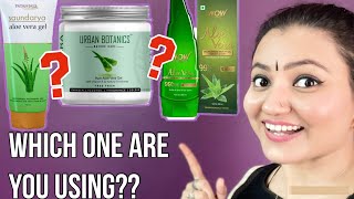 Best ALOE VERA GEL  Moisturizer To Be Used  Unsponsored Review by Preity Prerna  Reviewरविवार [upl. by Paradies]