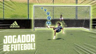 ELE GANHOU UMA CHUTEIRA E OLHA O QUE FEZ NO TREINO   JOGADOR DE FUTEBOL  5 [upl. by Ycinuq]