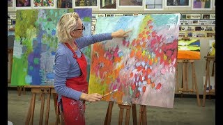 CREATING ABSTRACT ART TUTORIAL  ABSTRACTLY YOURS TV SHOW EPISODE 3 [upl. by Elazaro]