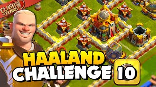 Easily 3 Star Trophy Match  Haaland Challenge 10 Clash of Clans [upl. by Warder]