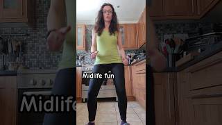 Leggings Dance over50s housework legginslove midlifevibes [upl. by Oloap]