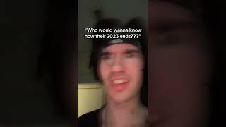 “Who would want to know how their 2023 ends” shortvideo uhidkuh tiktok [upl. by Azile]