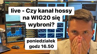 Czy kanał hossy na WIG20 się wybroni [upl. by Brander136]