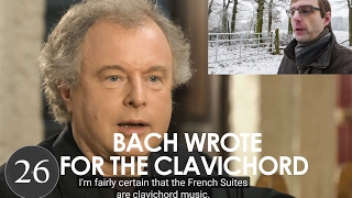 ANDRAS SCHIFF ON BACH AND THE CLAVICHORD [upl. by Wrigley216]