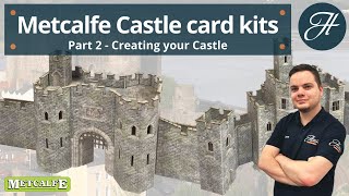 Metcalfe Models castle kits Part 2  Creating your castle [upl. by Deste]