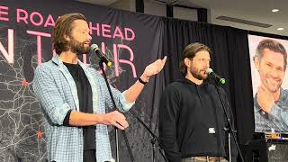 Jensen Ackles and Jared Padalecki gold panel Creation con Jacksonville Florida Nov 5 2023 [upl. by Norvil]