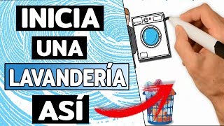 💦 Como Montar una LAVANDERIA Rentable desde 0 🌀TOP SECRETOS [upl. by Kyriako]