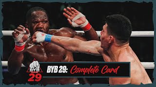 BYB 29 Bare Knuckle Brawl in the Pines III Complete Show [upl. by Nuri252]