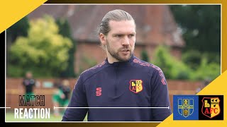 Bishop Stortford 21 Alvechurch  Match Reaction  James Fry [upl. by Reynard727]