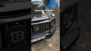 GWagon OR BWagon money paisa gwagon MercedesBenz brabus delhi india maybach brabus [upl. by Livia]