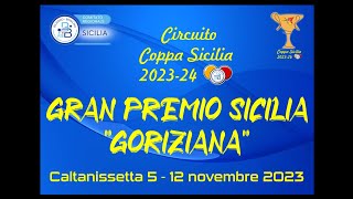 2Â° GRAN PREMIO SICILIA quotGORIZIANAquot Nicosia F vs Nicoletti E [upl. by Hephzibah]