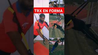 Entrenamiento con trx entrenamientofisico clubproenfit [upl. by Amalberga]